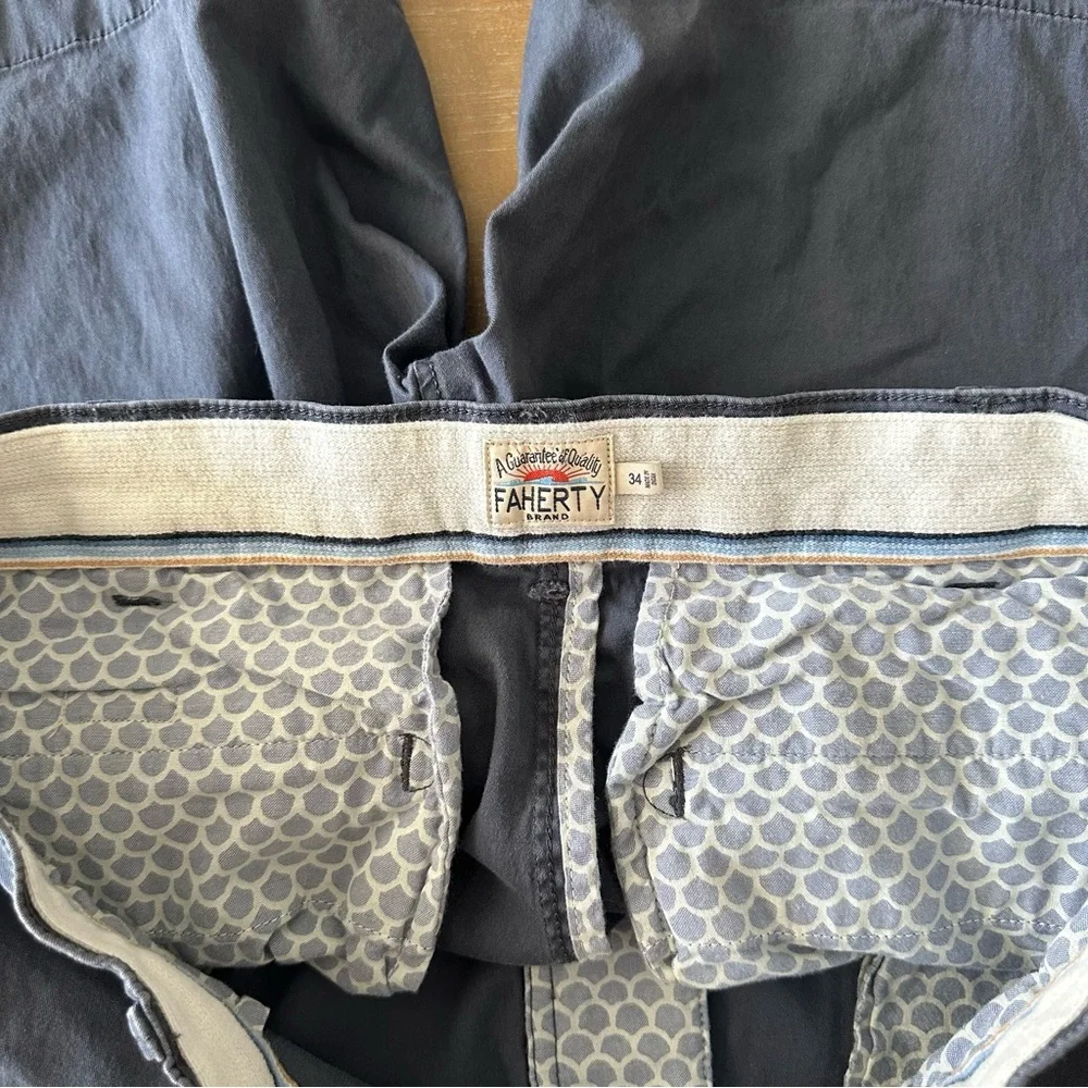 Faherty Blue Shorts